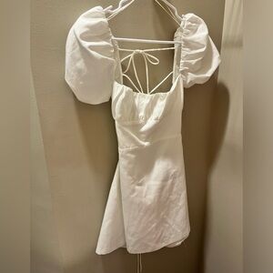 Zara White Mini Dress